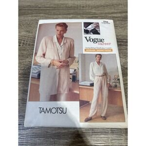 Mixed Outfit Sewing Pattern Tamotsu Pants Jacket Top Vogue 2338 Size 14-18 Uncut